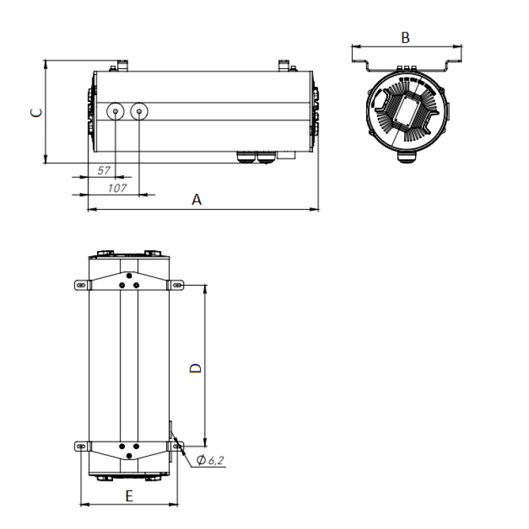 Блок аварийного питания CONVERSION KIT POWER LED 200W Exd