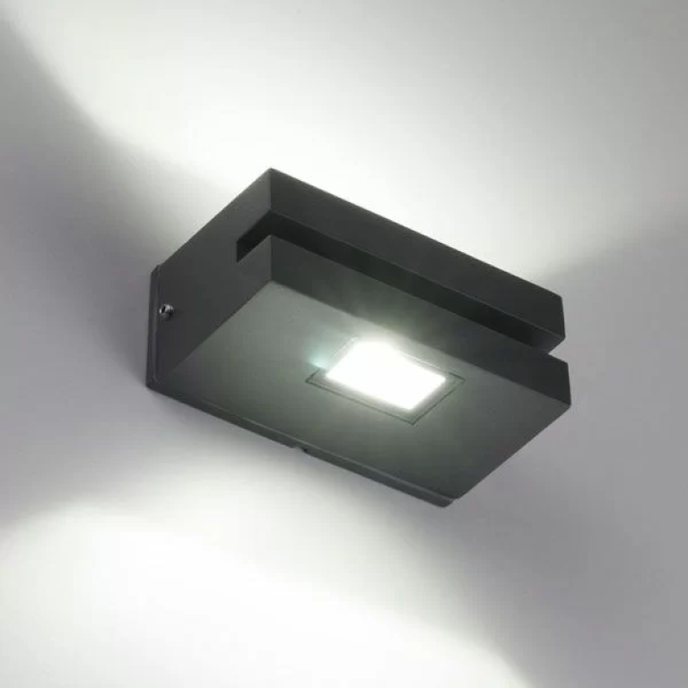 NEREY алмазный серый уличный настенный светодиодный светильник 1611 TECHNO LED арт. a035810 производства Elektrostandard