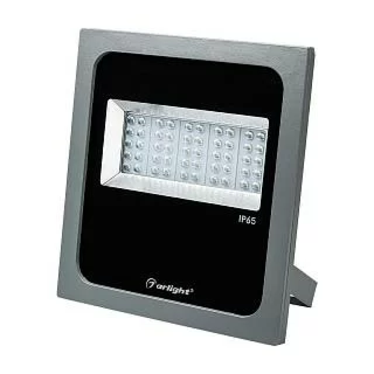 Светодиодный прожектор AR-FLAT-ARCHITECT-50W-220V White (Grey, 50x70 deg) Arlight арт. 023843