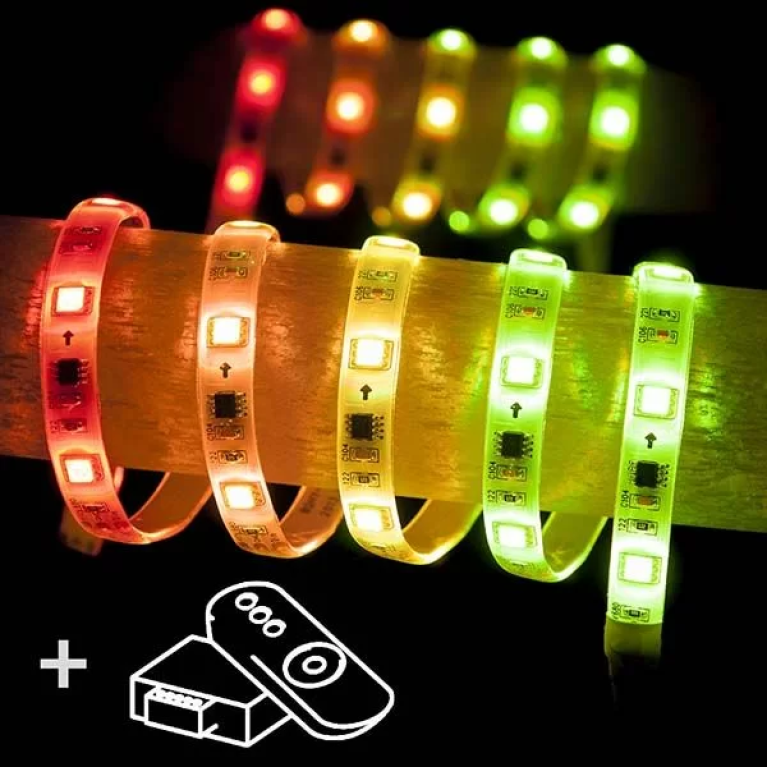 Комплект светодиодной ленты Набор подсветки 5m 7,2W RW IP65 Бегущая волна (Set Led Strip 5050 5m 12V 30Led 7,2 W RW IP65) арт. a034897 производства Elektrostandard