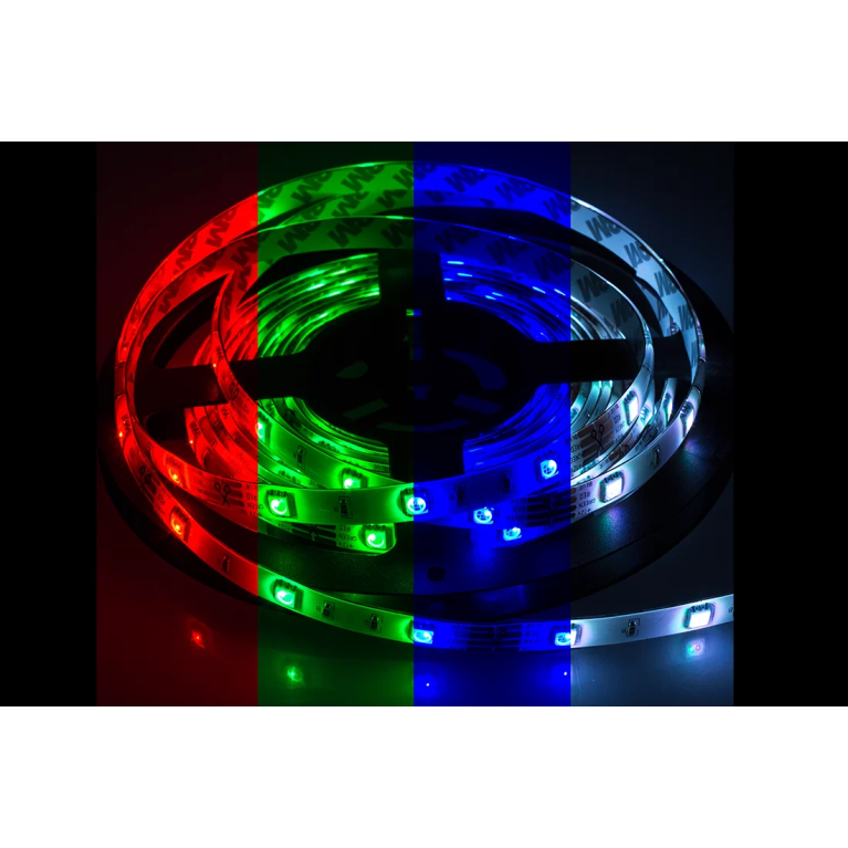 Лента светодиодная LS 50RGB-30/65 30LED 7.2Вт/м 12В IP65 мультиколор LLT арт. 4680005958986