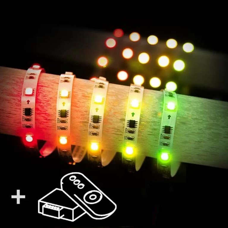 Комплект светодиодной ленты Набор подсветки 5m 7,2W RW IP20 Бегущая волна (Set Led Strip 5050 5m 12V 30Led 7,2 W RW IP20) арт. a034896 производства Elektrostandard