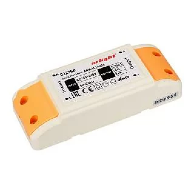 Блок питания ARV-AL24024 (24V, 1A, 24W) Arlight арт. 022368