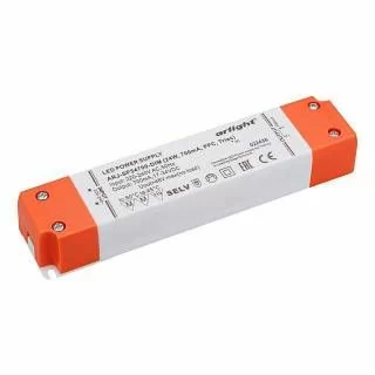 Блок питания ARJ-SP34700-DIM (24W, 700mA, PFC, Triac) Arlight арт. 022438