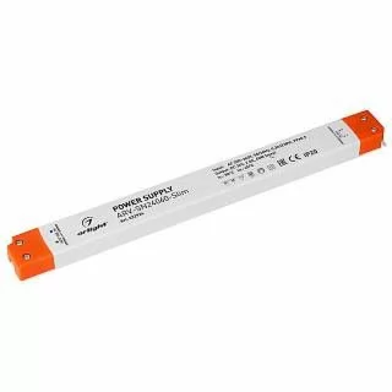 Блок питания ARV-SN24060-Slim (24V, 2.5A, 60W, PFC) Arlight арт. 022924