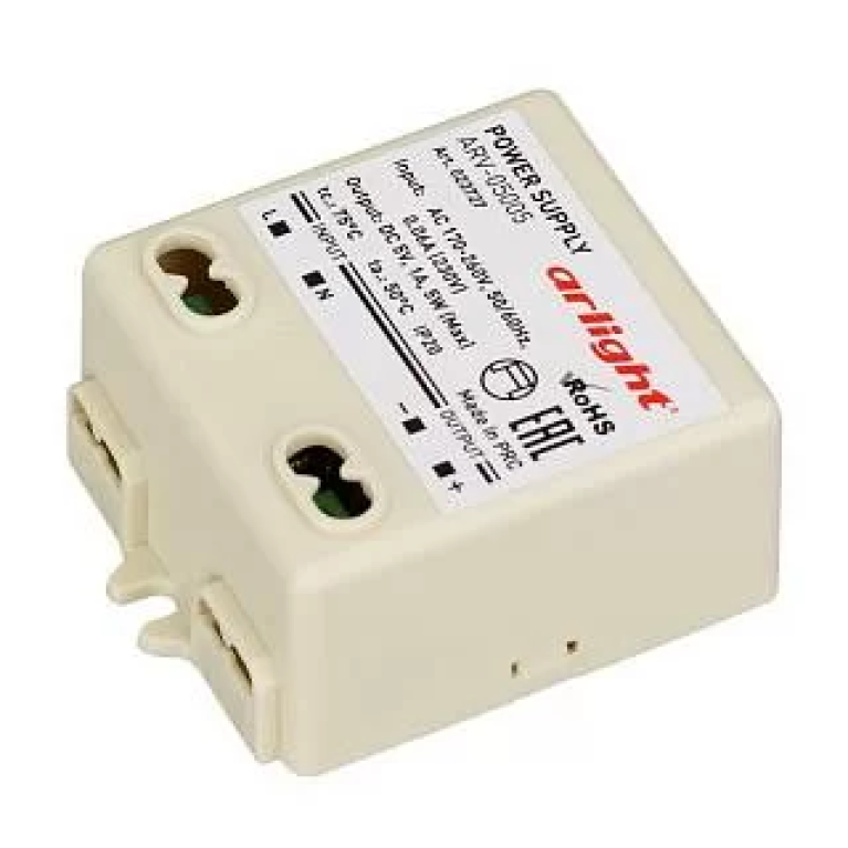 Блок питания ARV-05005 (5V, 1A, 5W) Arlight арт. 023727