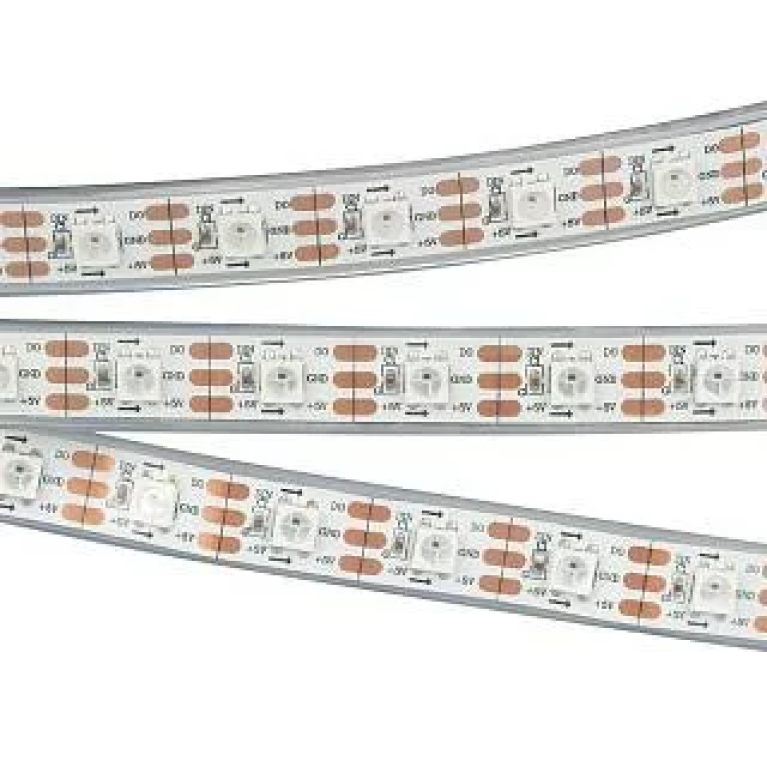 Лента SPI-5000P-AM 5V RGB (5060, 300 LED x1, 2812) Arlight арт. 022185