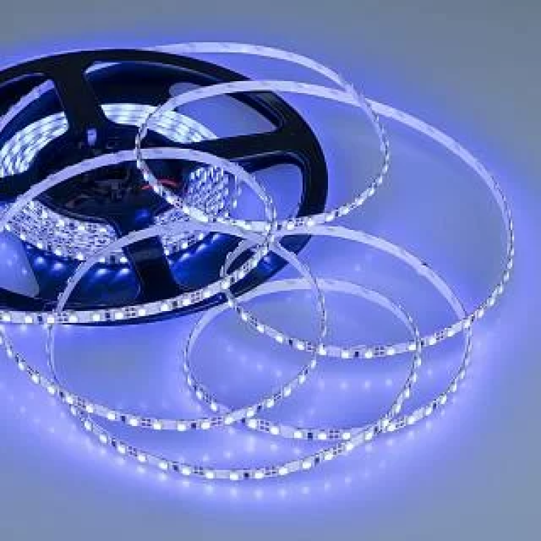 Лента RT 2-5000 12V Blue 5mm 2x (3528, 600 LED, LUX) Arlight арт. 015004