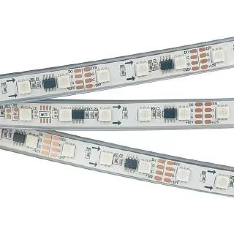 Лента SPI-5000P-AM 12V RGB (5060, 300 LED x3,1804) Arlight арт. 021230