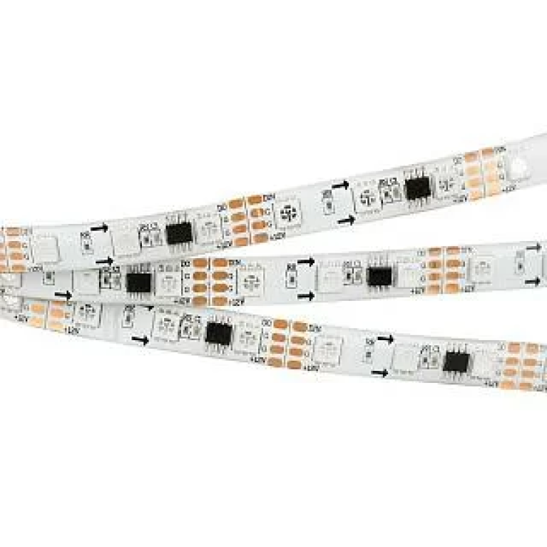 Лента SPI-5000SE-AM 12V RGB (5060, 300 LED x3,1804) Arlight арт. 021874