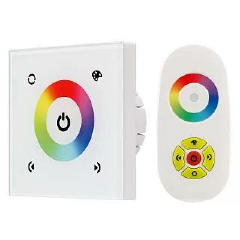 Панель Sens LN-082-RGB White (RF,12-24V, 144-288W) Arlight арт. 017958