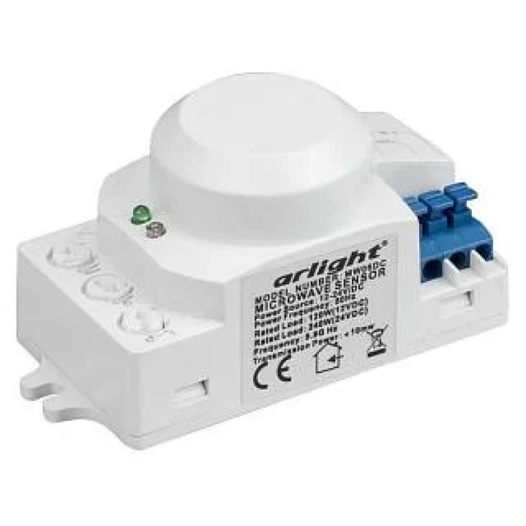 Датчик движения MW06DC (12-24V, 120-240W,угол 360° Arlight арт. 017730