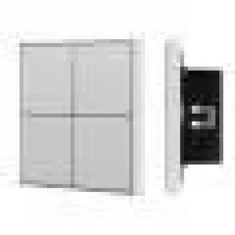 INTELLIGENT ARLIGHT Кнопочная панель KNX-304-23-IN Silver (BUS, Frame) (IARL, IP20 Металл, 2 года) арт. 039666