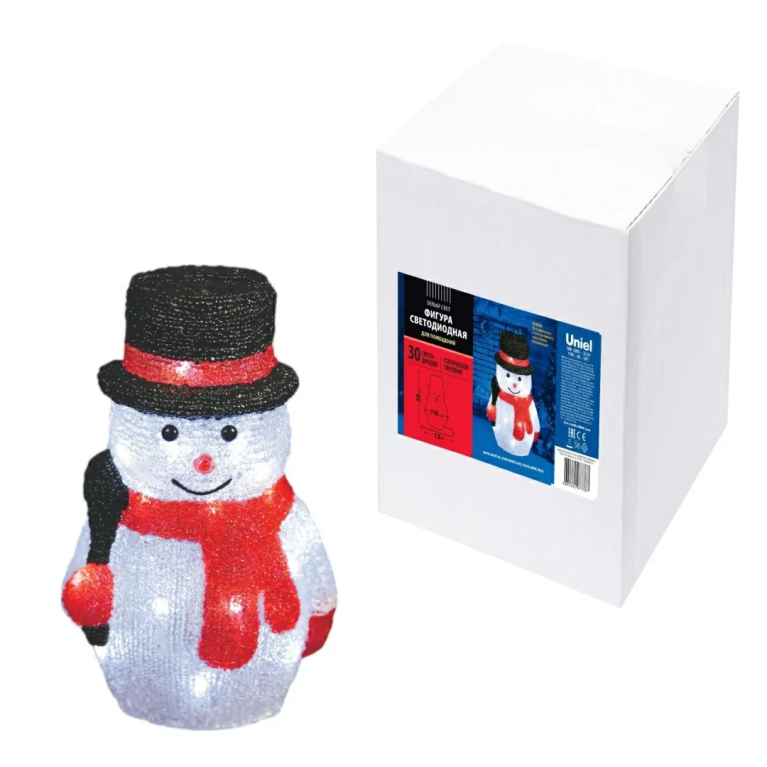 ULD-M1827-030/STA WHITE IP20 SNOWMAN-3 торговой марки Uniel