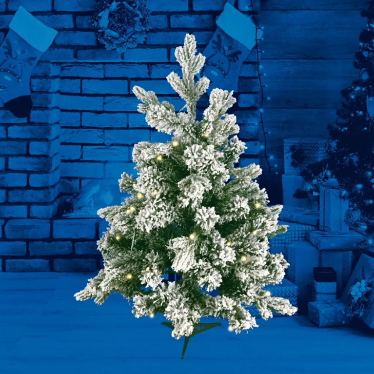 ULD-T5460-030/SNA/3AA WARM WHITE IP20 XMAS TREE SNOW торговой марки Uniel