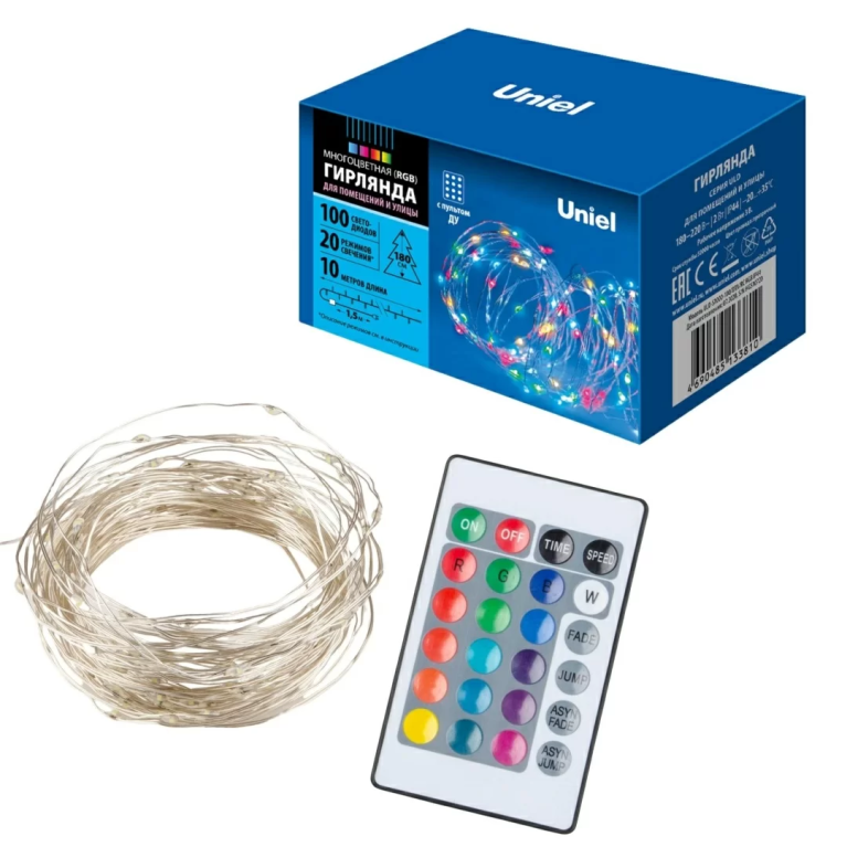 ULD-S1000-100/DTA/RC RGB IP44 торговой марки Uniel