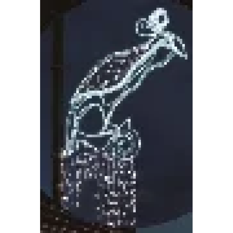 Светодиодная инсталляция Ясный сокол производства Rich LED