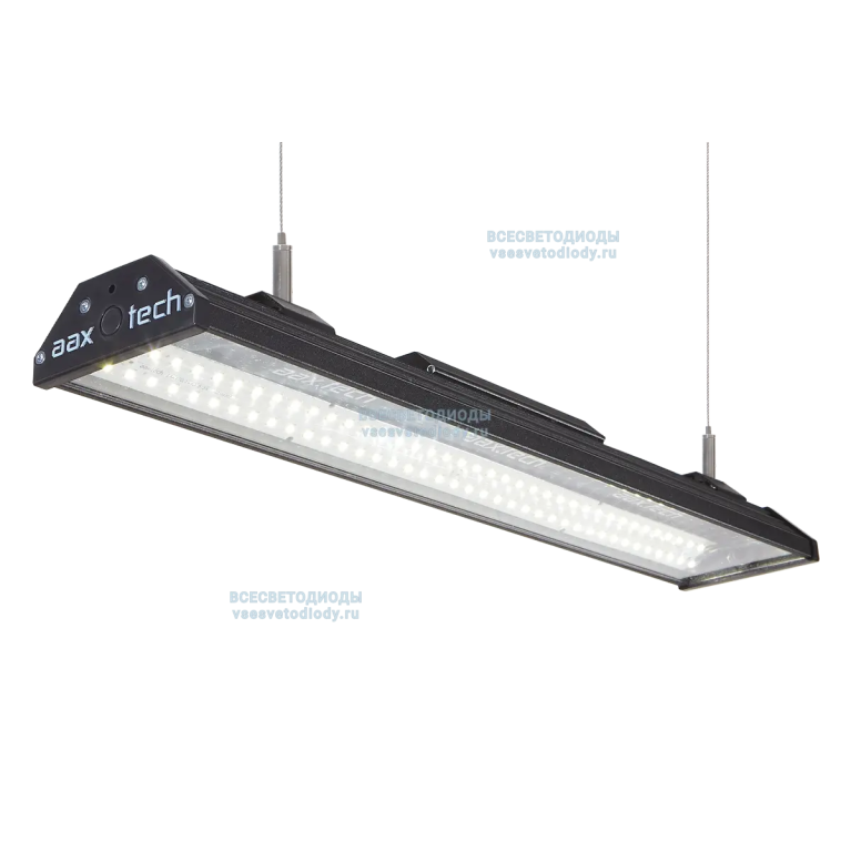 Светильник Сапфир 75W-9900Lm с тросовым креплением 5000-5500К арт. aax414-75-tr-5k-rope