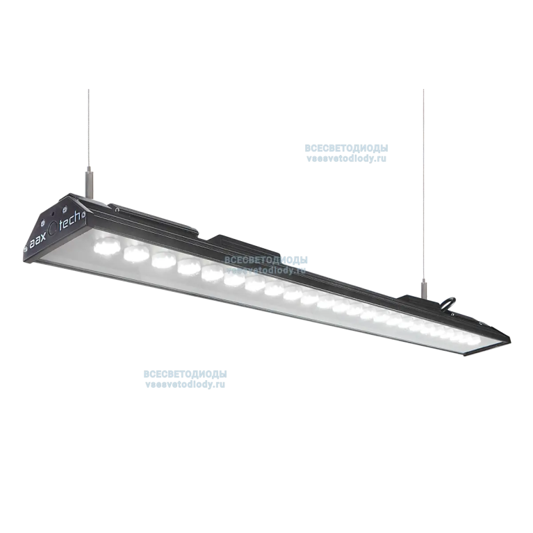 Светильник Сапфир 150W-15000Lm КСС Г с Тросовым креплением 5000-5500К арт. aax404-150-tr-5k-rope-80