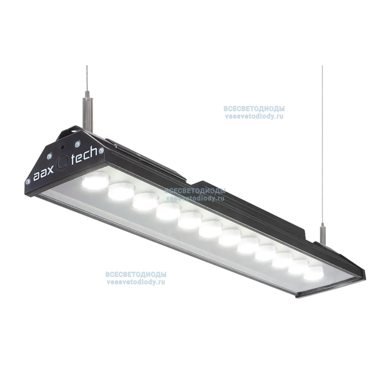 Светильник Сапфир 75W-7500Lm КСС Г с Тросовым креплением 5000-5500К арт. aax402-75-tr-5k-rope-80