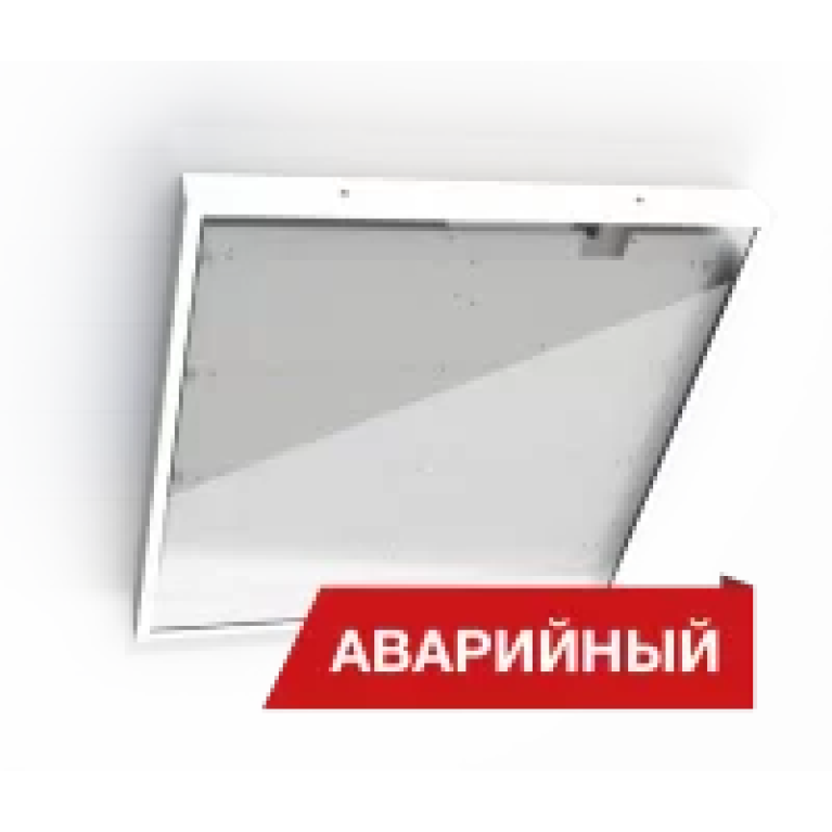 Светодиодный светильник Diora Office SE Glass 50/6200 opal 6200лм 50Вт 3000K IP65 0.95PF 80Ra Кп<1 Аварийный