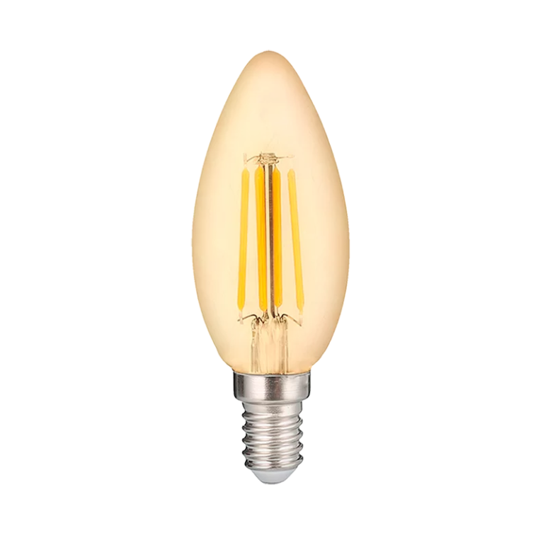 Светодиодный светильник PLED OMNI C35 6w E14 4000K Gold 230/50Jazzway арт. 5020665