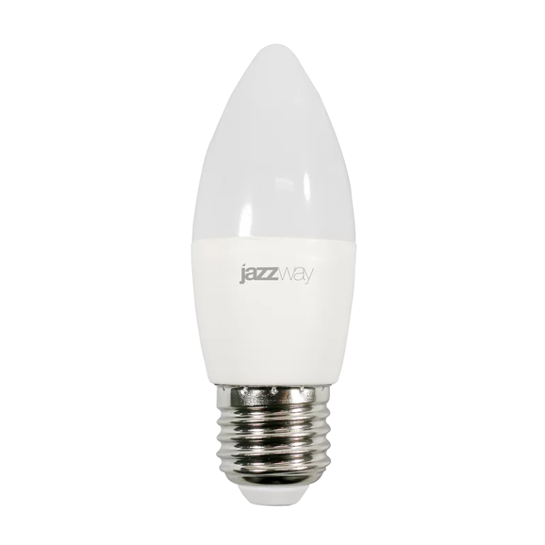 Светодиодный светильник PLED- ECO-C37 5w E27 4000K 400Lm 230V/50HzJazzway арт. 2855329A