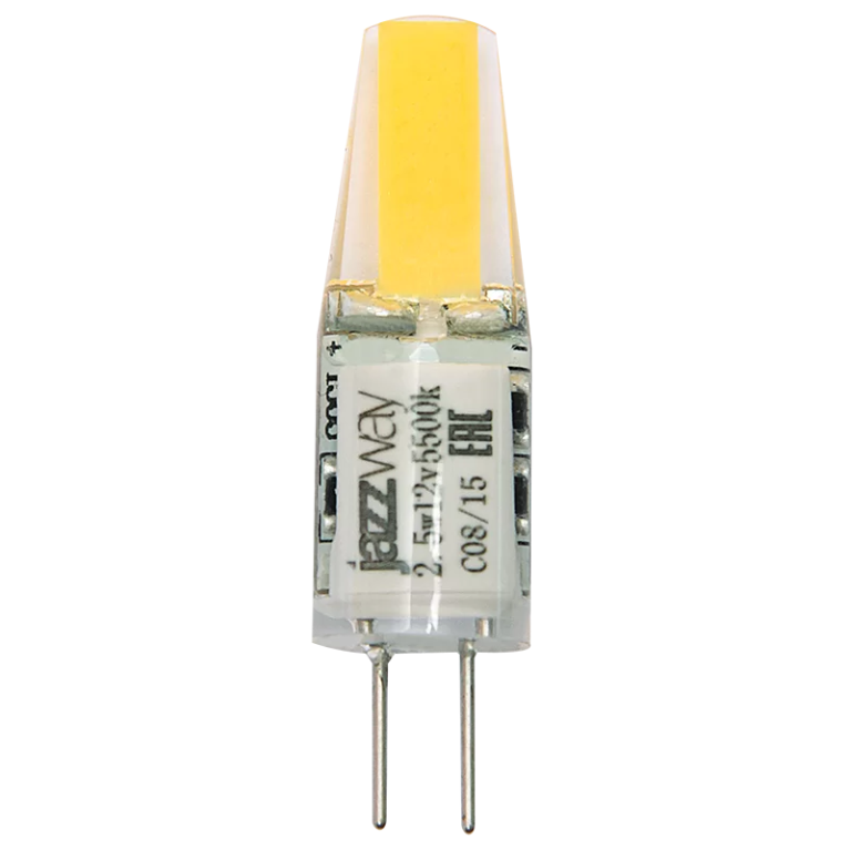 Светодиодный светильник PLED-G4 COB2.5w 200Lm 3000K 12В (силикон 10*39мм) Jazzway арт. 2855749