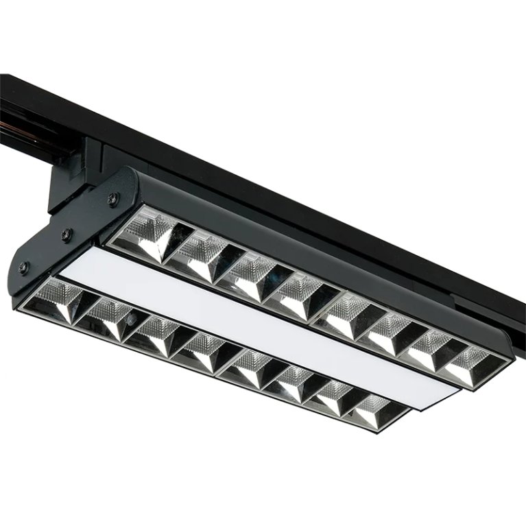 Светодиодный светильник PTR2260R 1F2S 60w 4000K 60°,120°,60° BL (чёрный) 280mm IP40 Jazzway арт. 5039599