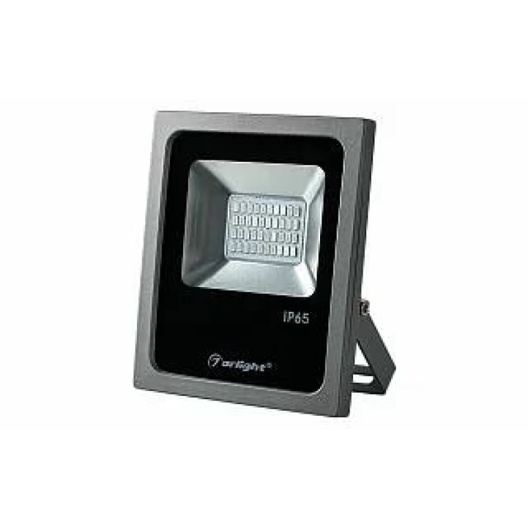 Светодиодный прожектор AR-FLG-FLAT-20W-220V Blue Arlight арт. 022584