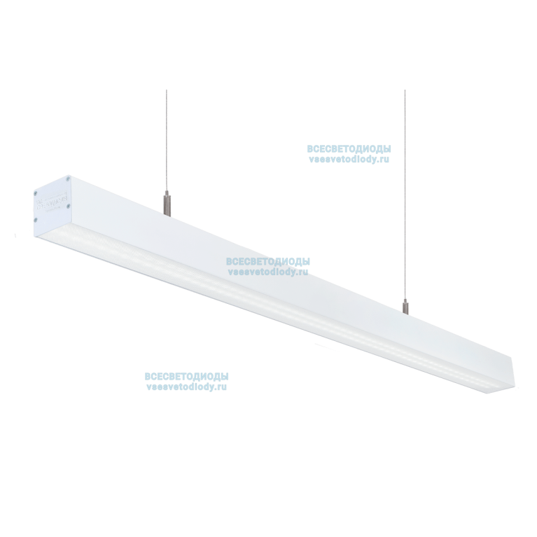 Светильник Слимфлеш Линейный58W-7250Lm 6000-6500К Микропризма IP40 с БАП (vsesv) на 3 часа