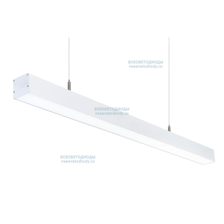 Светильник Слимфлеш Линейный76W-9500Lm 6000-6500К Опал IP40