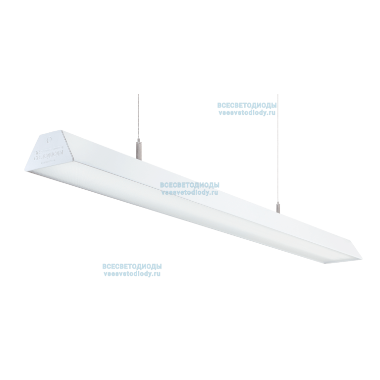 Светильник Трейд 76W-9500Lm 6000-6500К Микропризма IP40 с БАП (vsesv) на 3 часа