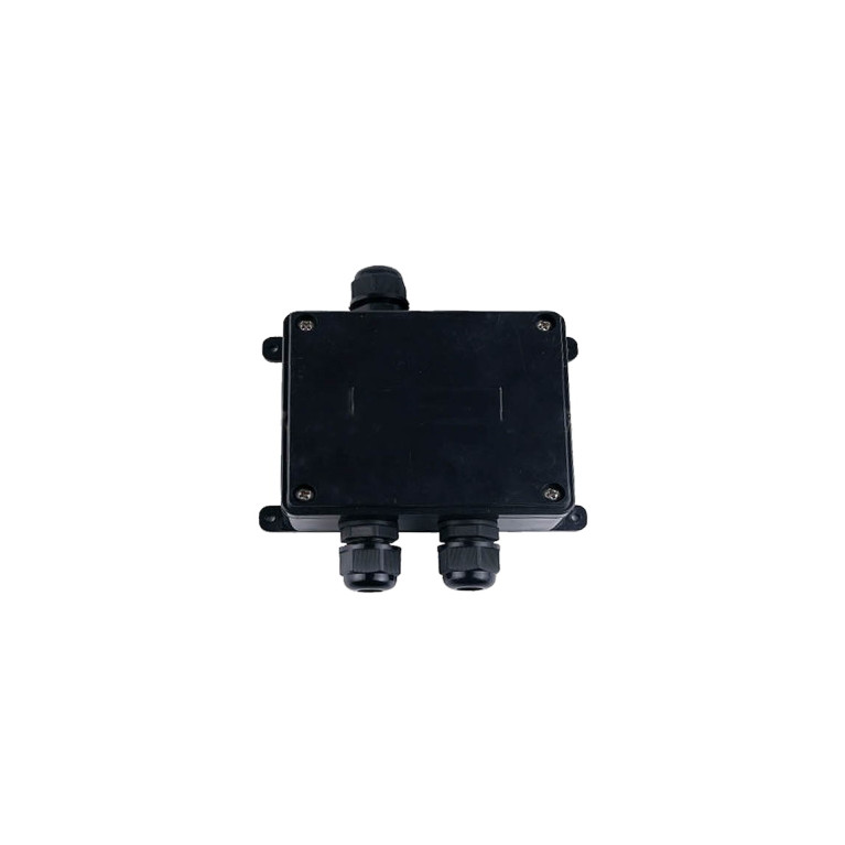 Бокс кабельный герметичный XYPG9 IP67(B706)-P103 with CA10 5P, 3 вывода, IP67, черный, 4 винта крышки, винтовая колодка, PG9, 5 Пин, 0,5-2,5мм2, ABS-пластик, размеры корпуса 85х100х28,3мм