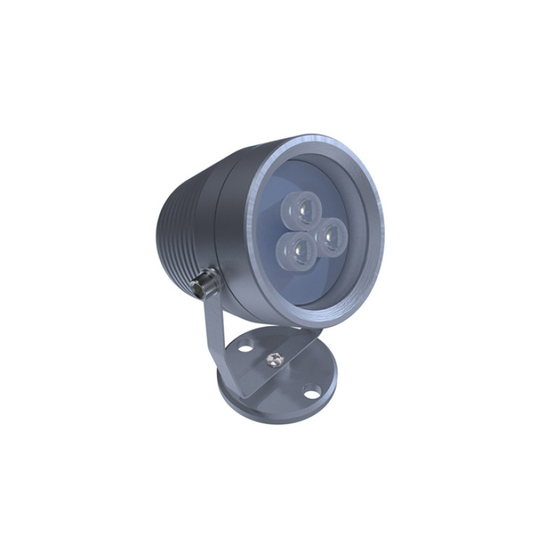 Архитектурный светильник лучевой D65 9W 12V IP65 10,25,45,60° на светодиодах CREE (США) RGB DMX