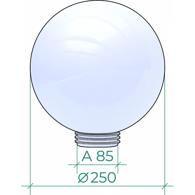 Светильник ШАР 250/А85