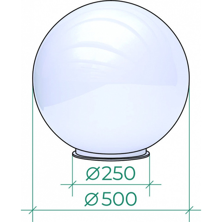 Светильник ШАР 500/250