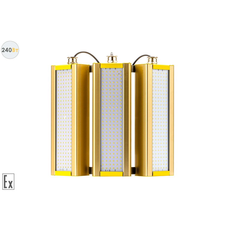 Модуль Взрывозащищенный GOLD, консоль KM-3, 240 Вт, светодиодный светильник